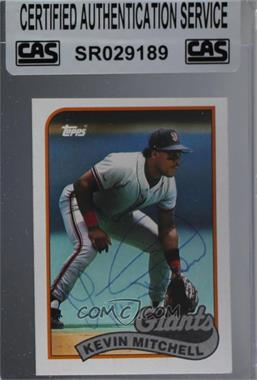 1989 Topps - [Base] #189 - Kevin Mitchell [CAS Certified Sealed]