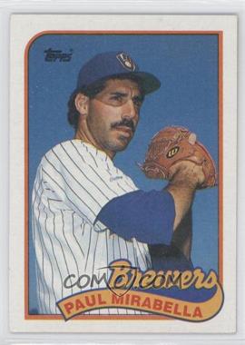 1989 Topps - [Base] #192 - Paul Mirabella