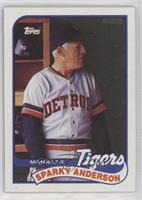 Team Checklist - Sparky Anderson [EX to NM]