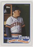 Team Checklist - Sparky Anderson [EX to NM]