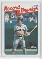 Record Breaker - Wade Boggs [Noted]