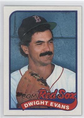 1989 Topps - [Base] #205 - Dwight Evans