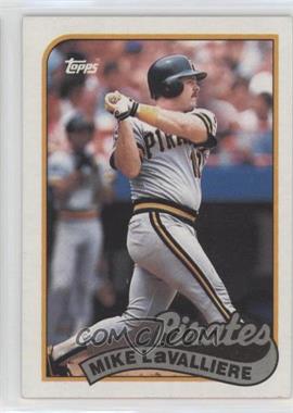 1989 Topps - [Base] #218 - Mike LaValliere [EX to NM]