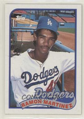 1989 Topps - [Base] #225.1 - Ramon Martinez (Dodgers Banner is Blue)