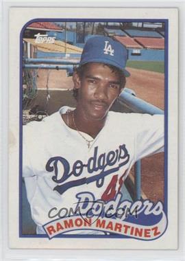 1989 Topps - [Base] #225.2 - Ramon Martinez (Dodgers Banner is White)