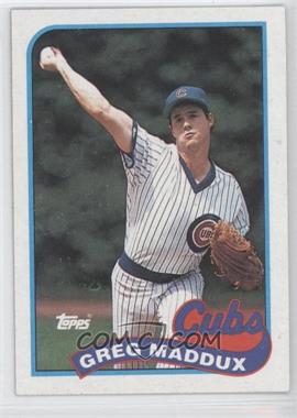 1989 Topps - [Base] #240 - Greg Maddux