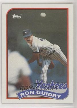 1989 Topps - [Base] #255 - Ron Guidry