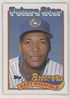 Future Star - Gary Sheffield (small gap between hat and Future Stars header) [G…