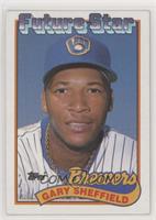 Future Star - Gary Sheffield (no gap between hat and Future Stars header)