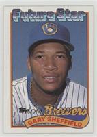 Future Star - Gary Sheffield (no gap between hat and Future Stars header)