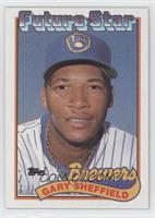 Future Star - Gary Sheffield (no gap between hat and Future Stars header)