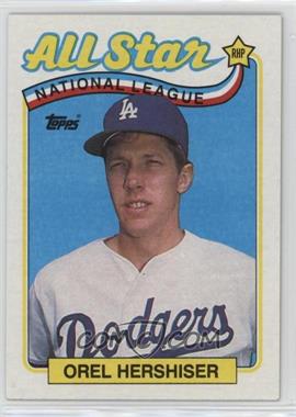 1989 Topps - [Base] #394 - All Star - Orel Hershiser