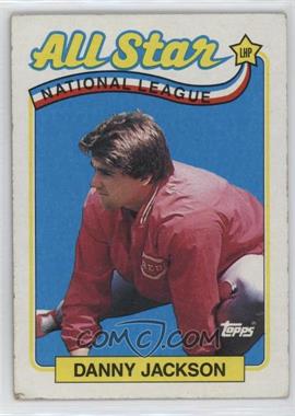 1989 Topps - [Base] #395 - All Star - Danny Jackson [EX to NM]