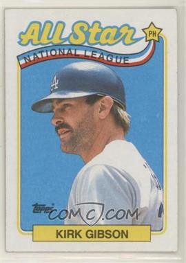 1989 Topps - [Base] #396 - All Star - Kirk Gibson [EX to NM]