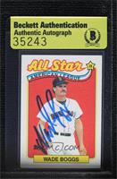All Star - Wade Boggs [BAS Authentic]