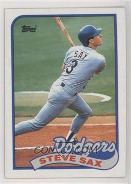 1989 Topps - [Base] #40 - Steve Sax [EX to NM]