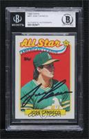 All Star - Jose Canseco [BAS BGS Authentic]