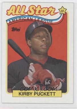 1989 Topps - [Base] #403 - All Star - Kirby Puckett