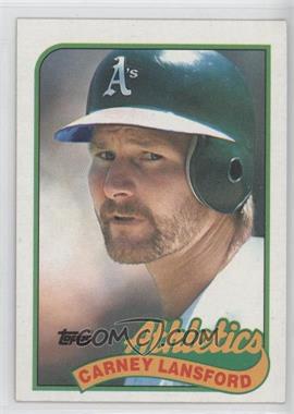 1989 Topps - [Base] #47 - Carney Lansford