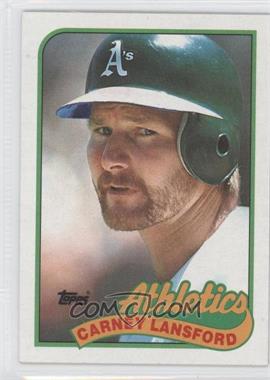 1989 Topps - [Base] #47 - Carney Lansford