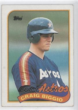 1989 Topps - [Base] #49 - Craig Biggio