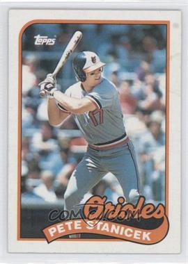 1989 Topps - [Base] #497 - Pete Stanicek