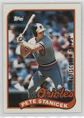 1989 Topps - [Base] #497 - Pete Stanicek