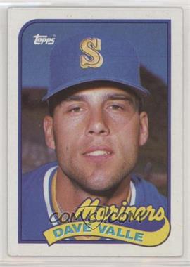 1989 Topps - [Base] #498 - Dave Valle [EX to NM]