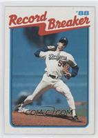 Record Breaker - Orel Hershiser