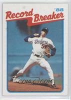 Record Breaker - Orel Hershiser