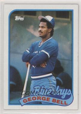 1989 Topps - [Base] #50 - George Bell [Noted]
