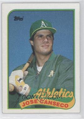 1989 Topps - [Base] #500 - Jose Canseco - Courtesy of COMC.com