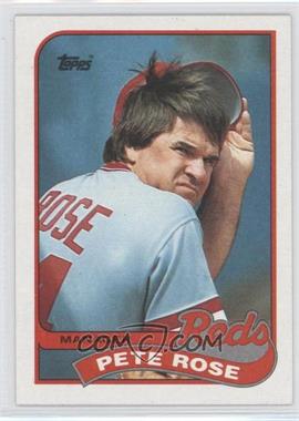 1989 Topps - [Base] #505 - Team Checklist - Pete Rose