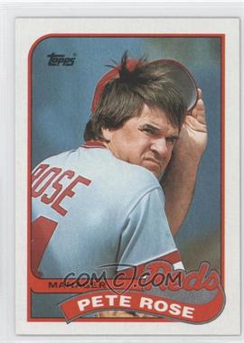 1989 Topps - [Base] #505 - Team Checklist - Pete Rose