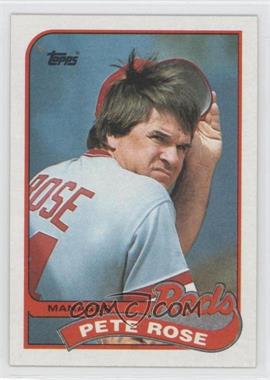 1989 Topps - [Base] #505 - Team Checklist - Pete Rose