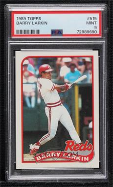 1989 Topps - [Base] #515 - Barry Larkin [PSA 9 MINT]