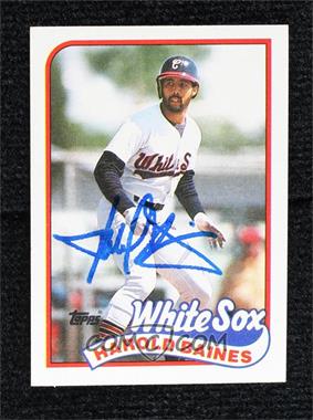 1989 Topps - [Base] #585 - Harold Baines [JSA Certified COA Sticker]