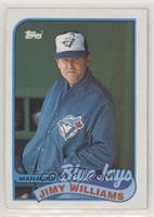 Team Checklist - Jimy Williams (Blue in space above J in Jays) [Good to&nb…