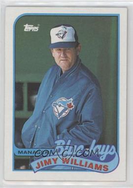 1989 Topps - [Base] #594.1 - Team Checklist - Jimy Williams (Blue in space above J in Jays)