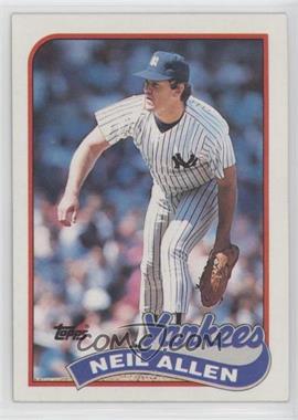 1989 Topps - [Base] #61 - Neil Allen