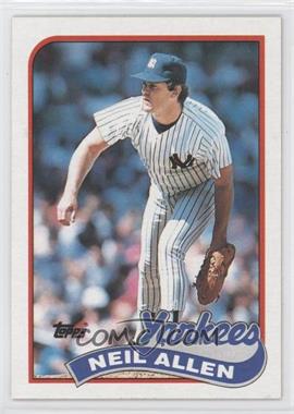 1989 Topps - [Base] #61 - Neil Allen