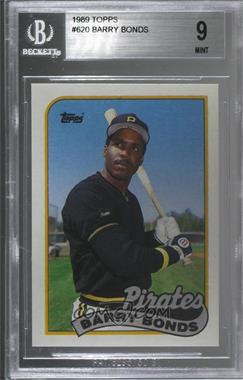 1989 Topps - [Base] #620 - Barry Bonds [BGS 9 MINT]