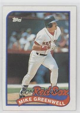 1989 Topps - [Base] #630 - Mike Greenwell [EX to NM]