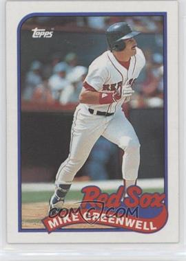 1989 Topps - [Base] #630 - Mike Greenwell