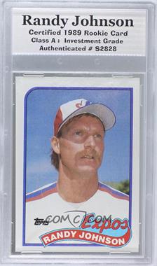 1989 Topps - [Base] #647 - Randy Johnson [Encased]