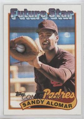 1989 Topps - [Base] #648 - Future Star - Sandy Alomar