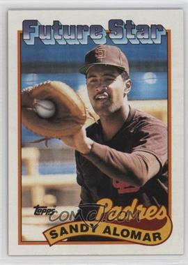 1989 Topps - [Base] #648 - Future Star - Sandy Alomar