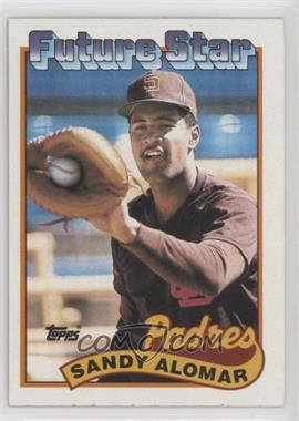 1989 Topps - [Base] #648 - Future Star - Sandy Alomar