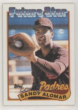 1989 Topps - [Base] #648 - Future Star - Sandy Alomar