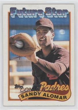 1989 Topps - [Base] #648 - Future Star - Sandy Alomar [Good to VG‑EX]